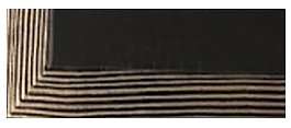 A group of black and white lines on top of each other.